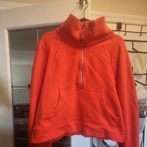 Scuba Oversized Funnel-Neck Half Zip
